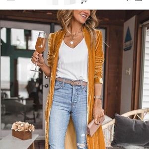 COPY - Velvet Kimono coat